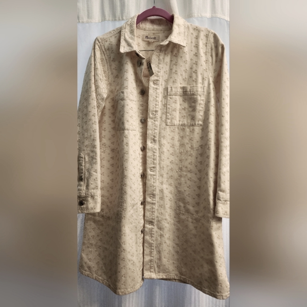 Madewell denim shirtdress